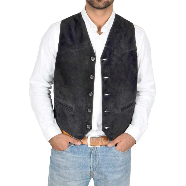 Men's Vest V Lapel Waistcoat