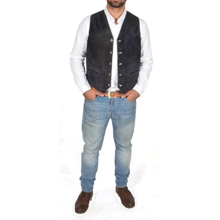 Men's Vest V Lapel Waistcoat