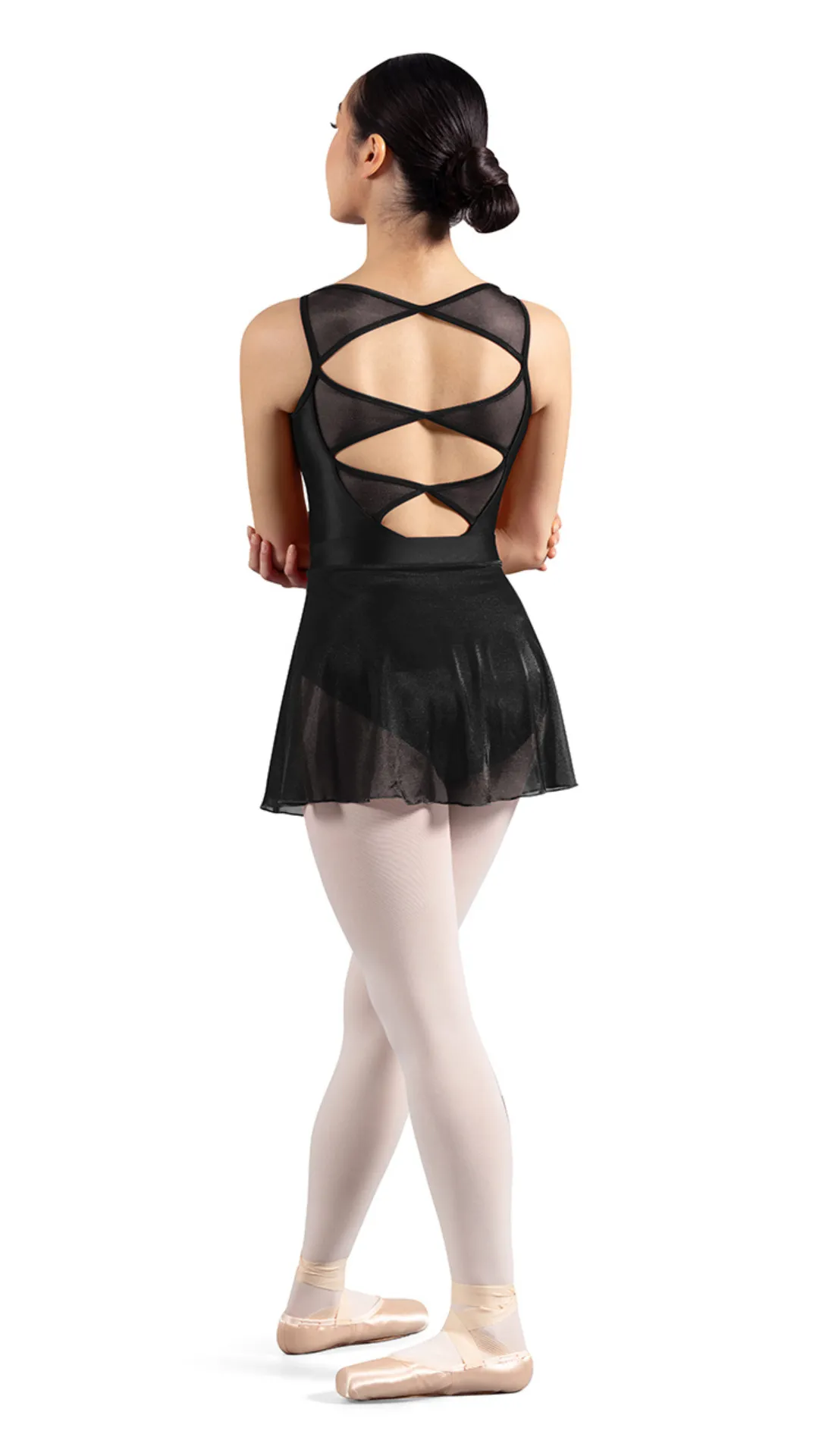 Mesh Shine Pull On Skirt MS165