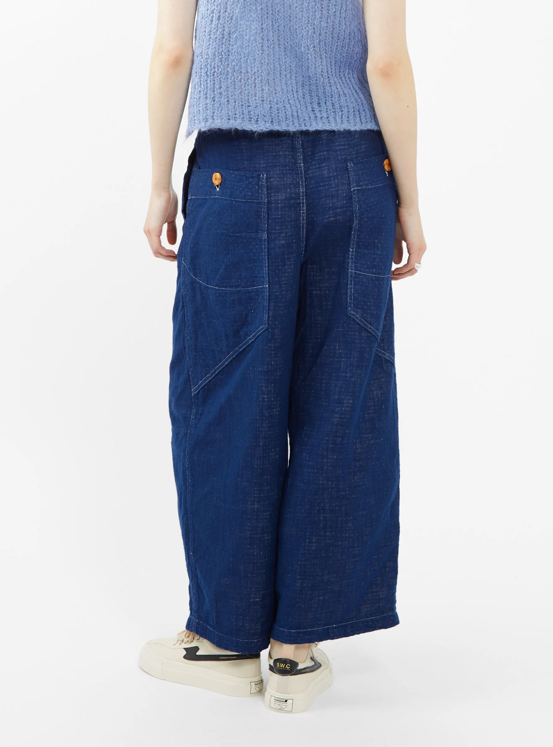 Mikia Trousers Blue