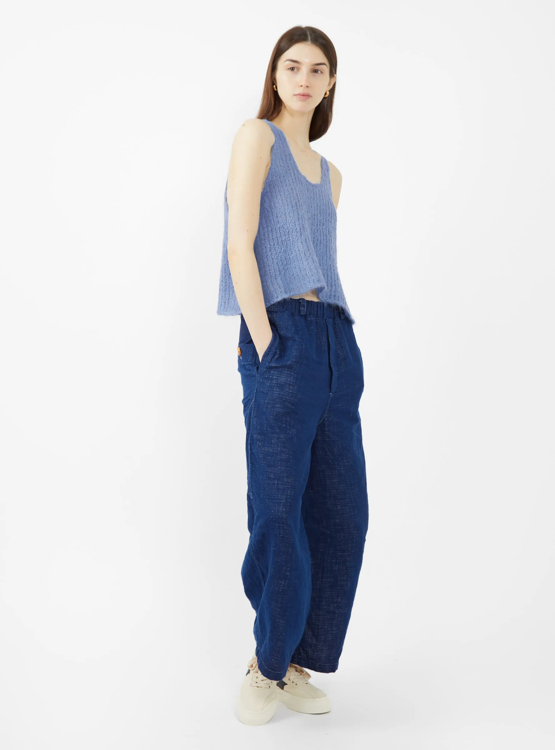 Mikia Trousers Blue