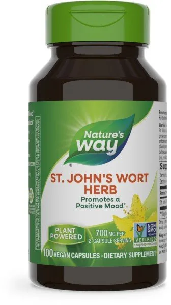 Nature's Way St. Johns Wort 100 Capsule