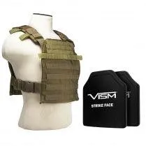 NC Star Fast Plate Carrier Level III  PE Shooter's Cut