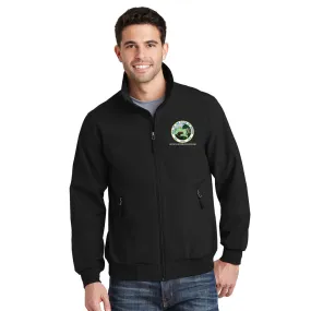 NEW Soft Shell Bomber Jacket - Office of The Governor Indiana State Seal