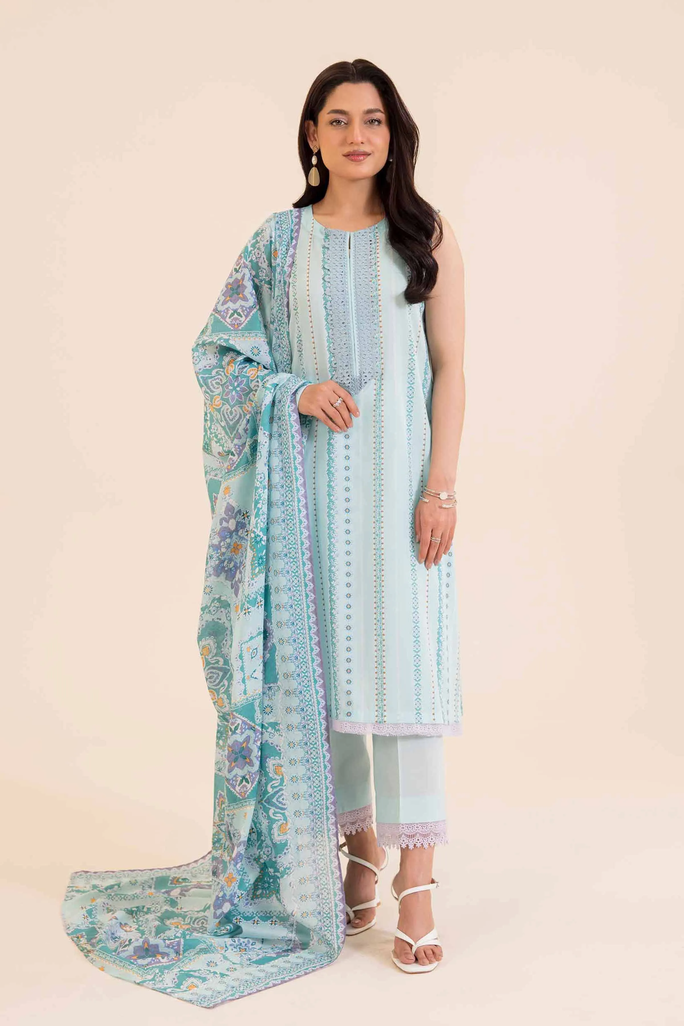 Nishat Linen Spring/Summer Lawn – 3 Piece - Printed Suit - 42401672