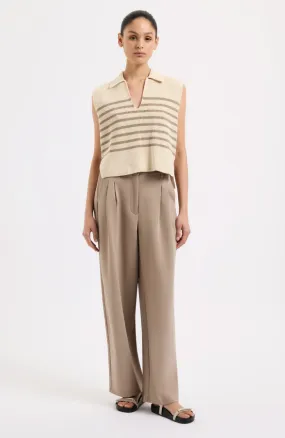 Nude Lucy Enes Stripe Knit Vest