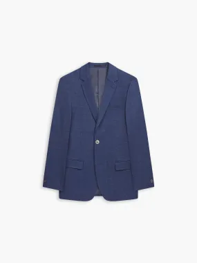 Oasis Navy Blue Semi Plain Jacket