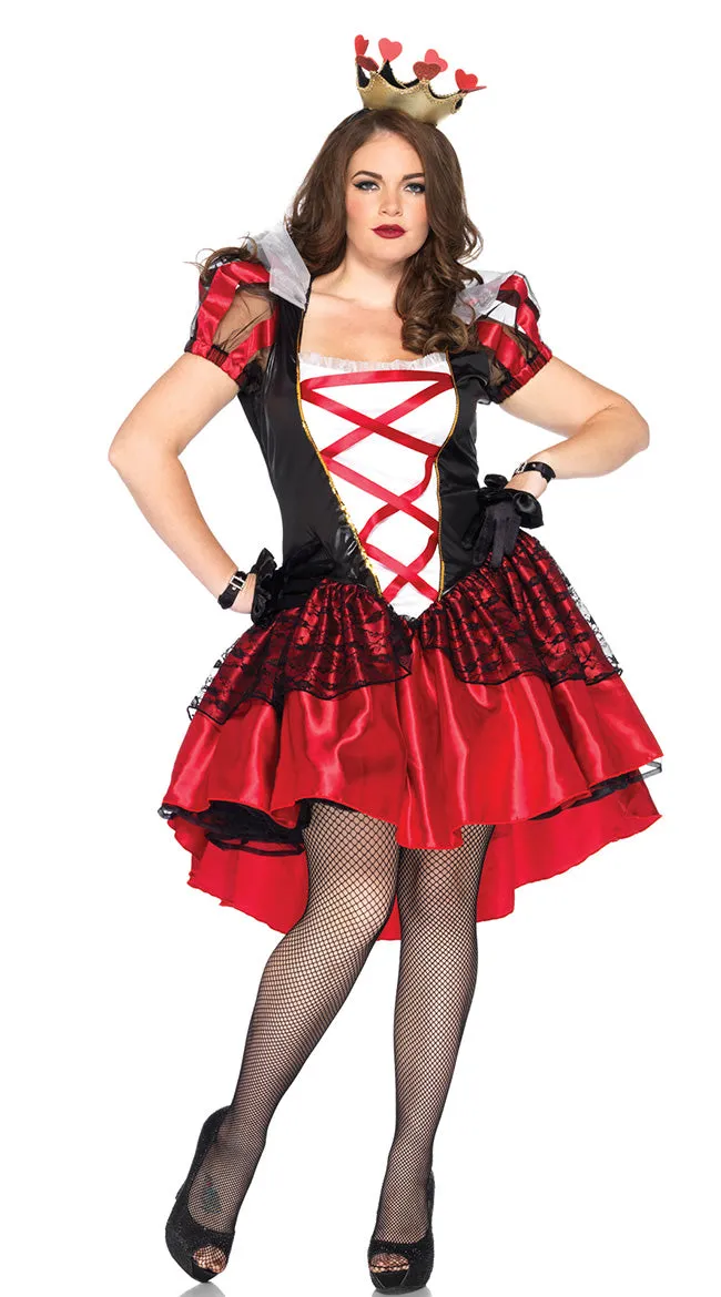 Plus Size Royal Red Queen Costume