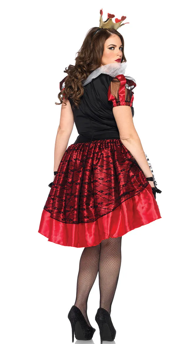 Plus Size Royal Red Queen Costume