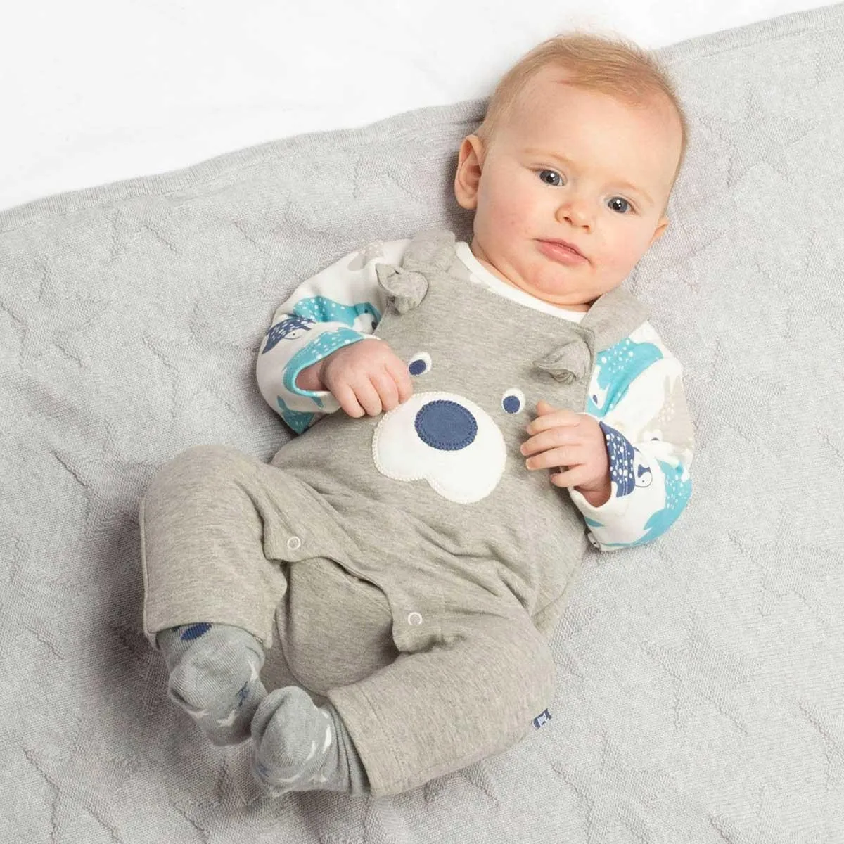 Polar Pals Dungarees Set