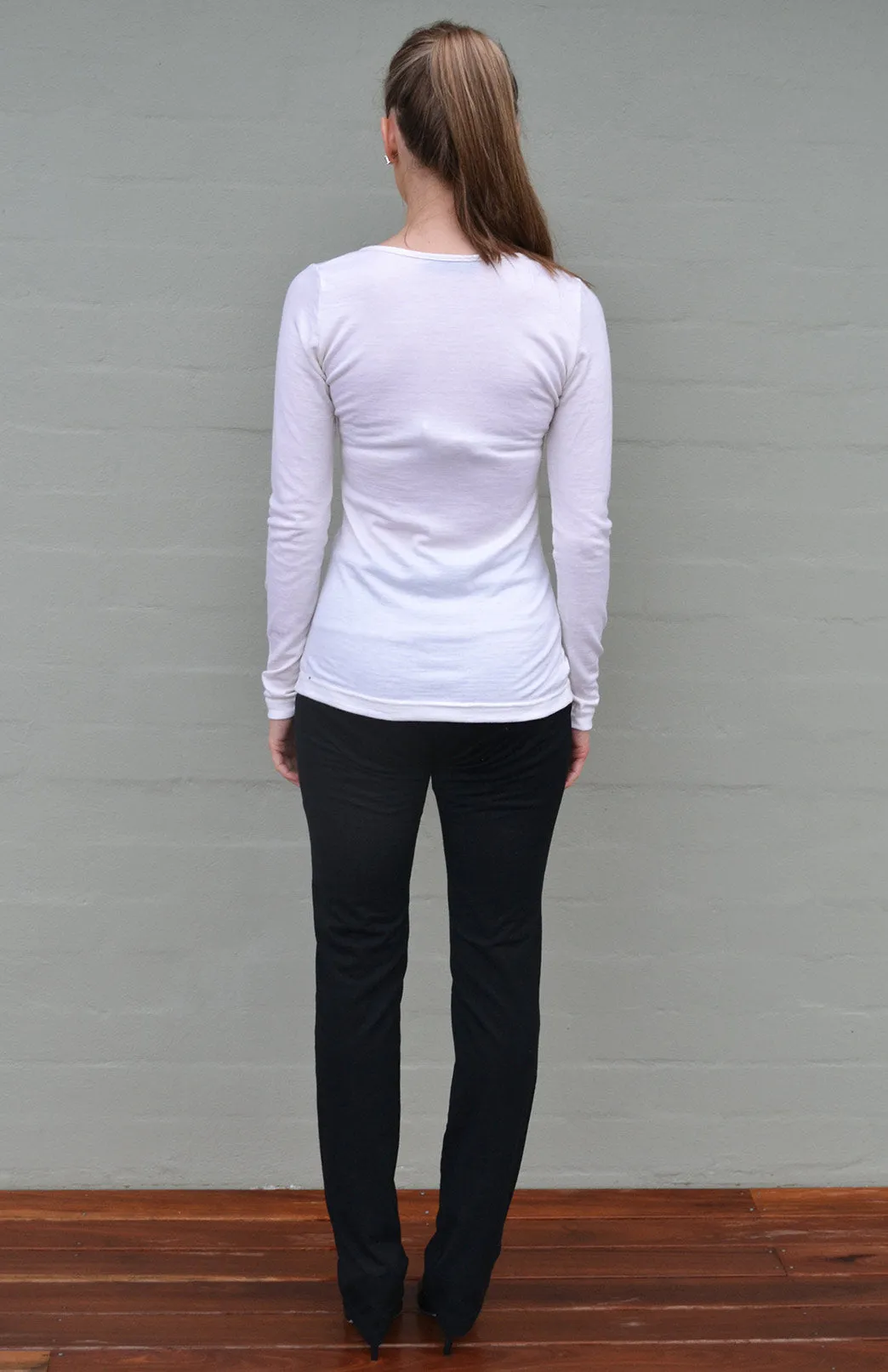 Pre Loved: Scoop Neck Top (size 8)