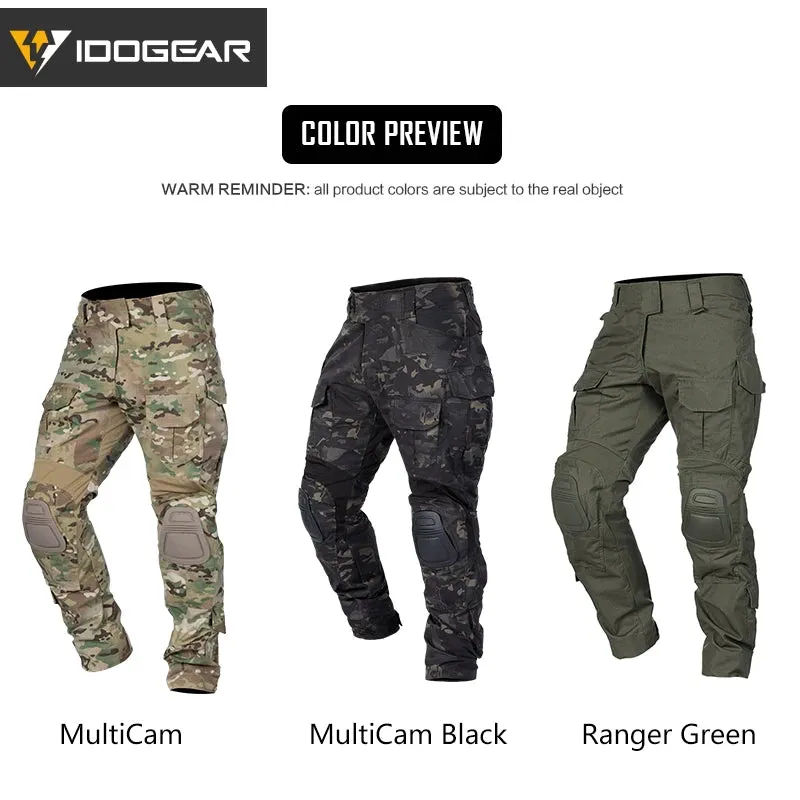 "Conquer the Elements: IDOGEAR Tactical G3 Pants for Ultimate Airsoft & Military Performance"