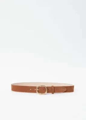 Rag & Bone Audrey Belt in Brown Suede