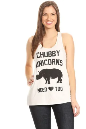 Raw Moda Chubby Unicorns Needs Love Too