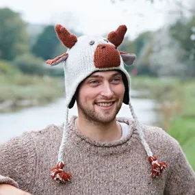 Reindeer Woolen Animal Hat, Nepal