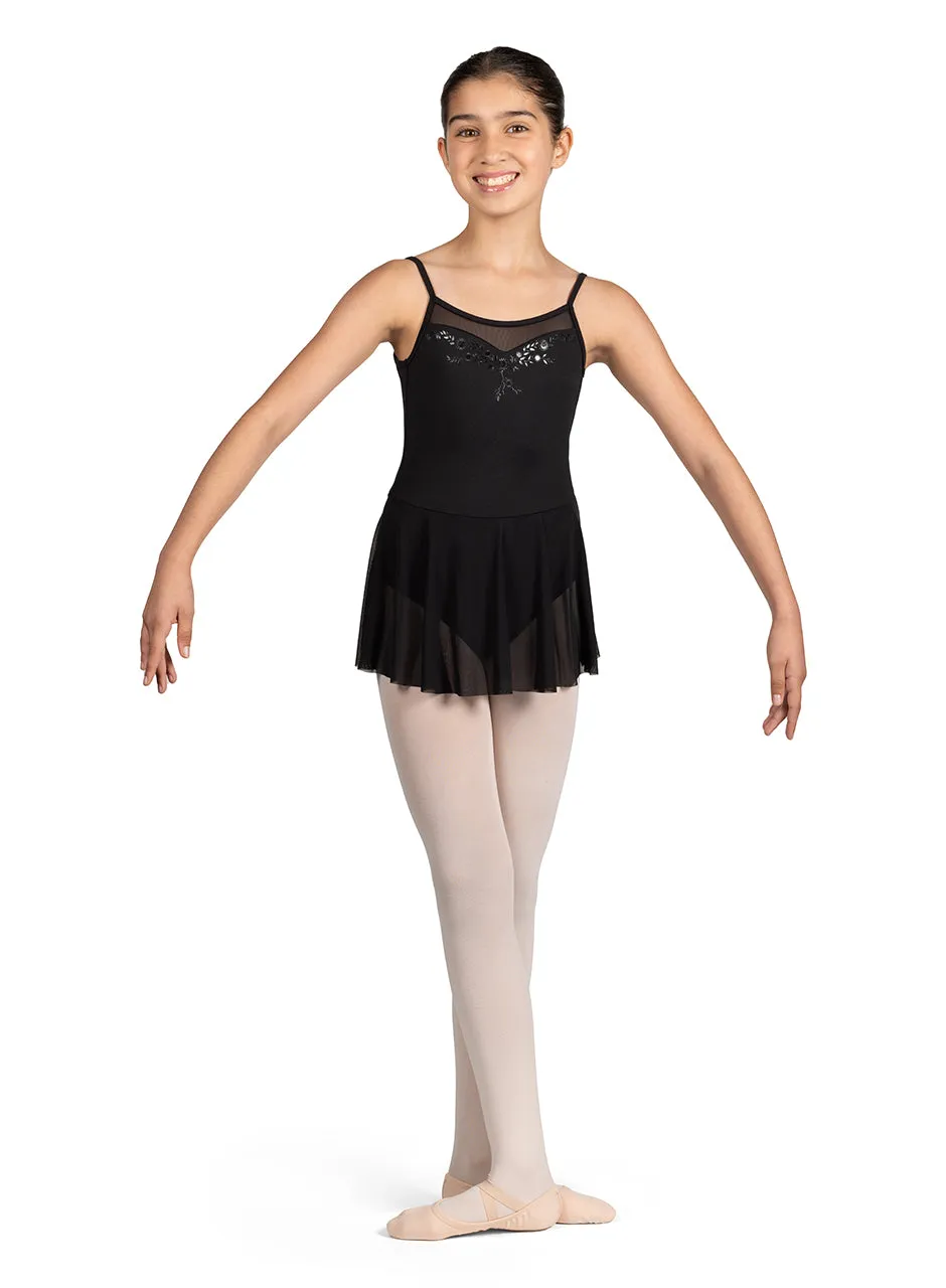 Scoop Neck Skirt Leotard M1247C