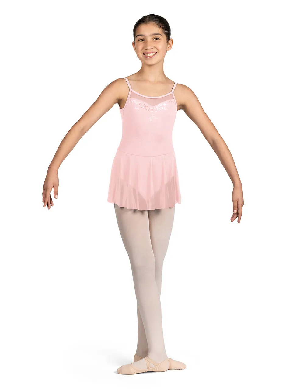 Scoop Neck Skirt Leotard M1247C