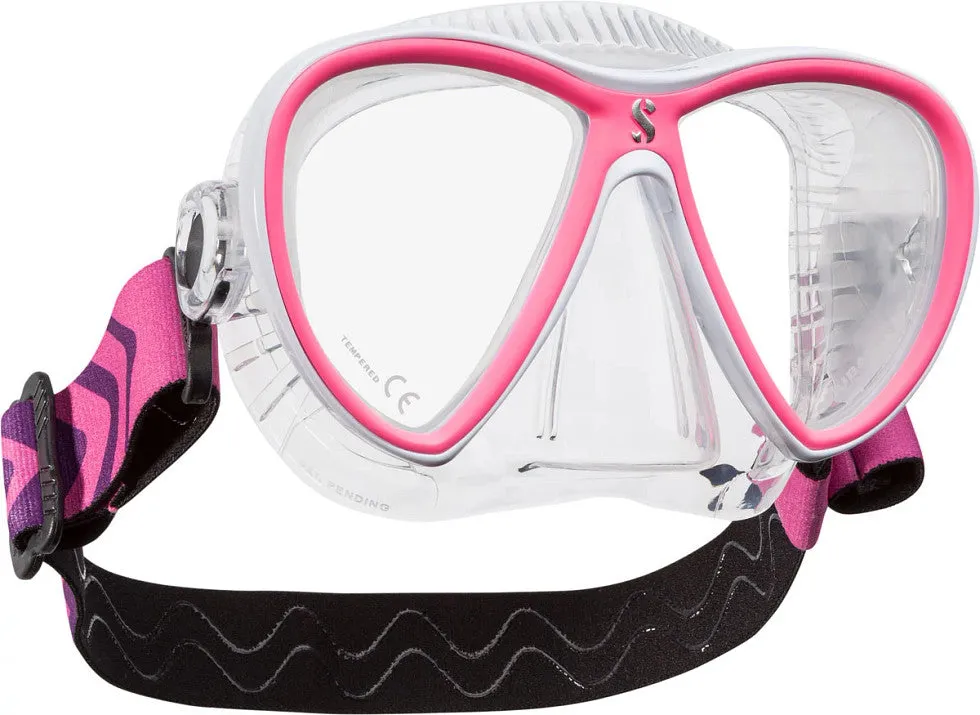 SCUBAPRO - Synergy Twin Dive Mask W/Comfort Strap