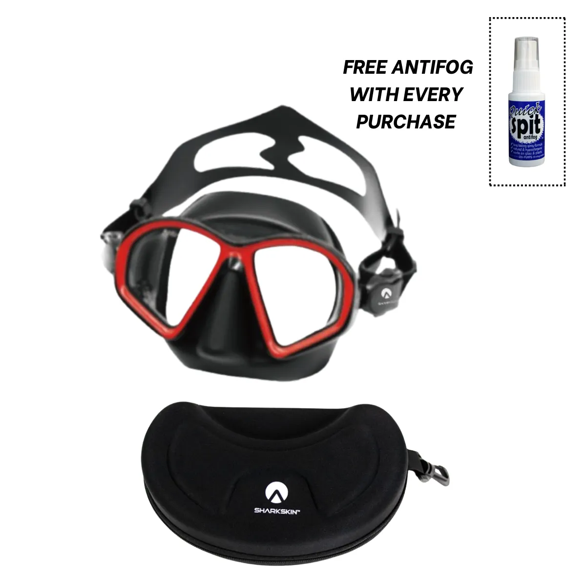 Sharkskin SeaClear Dual Lens Mask With UV Anti Fog Coating