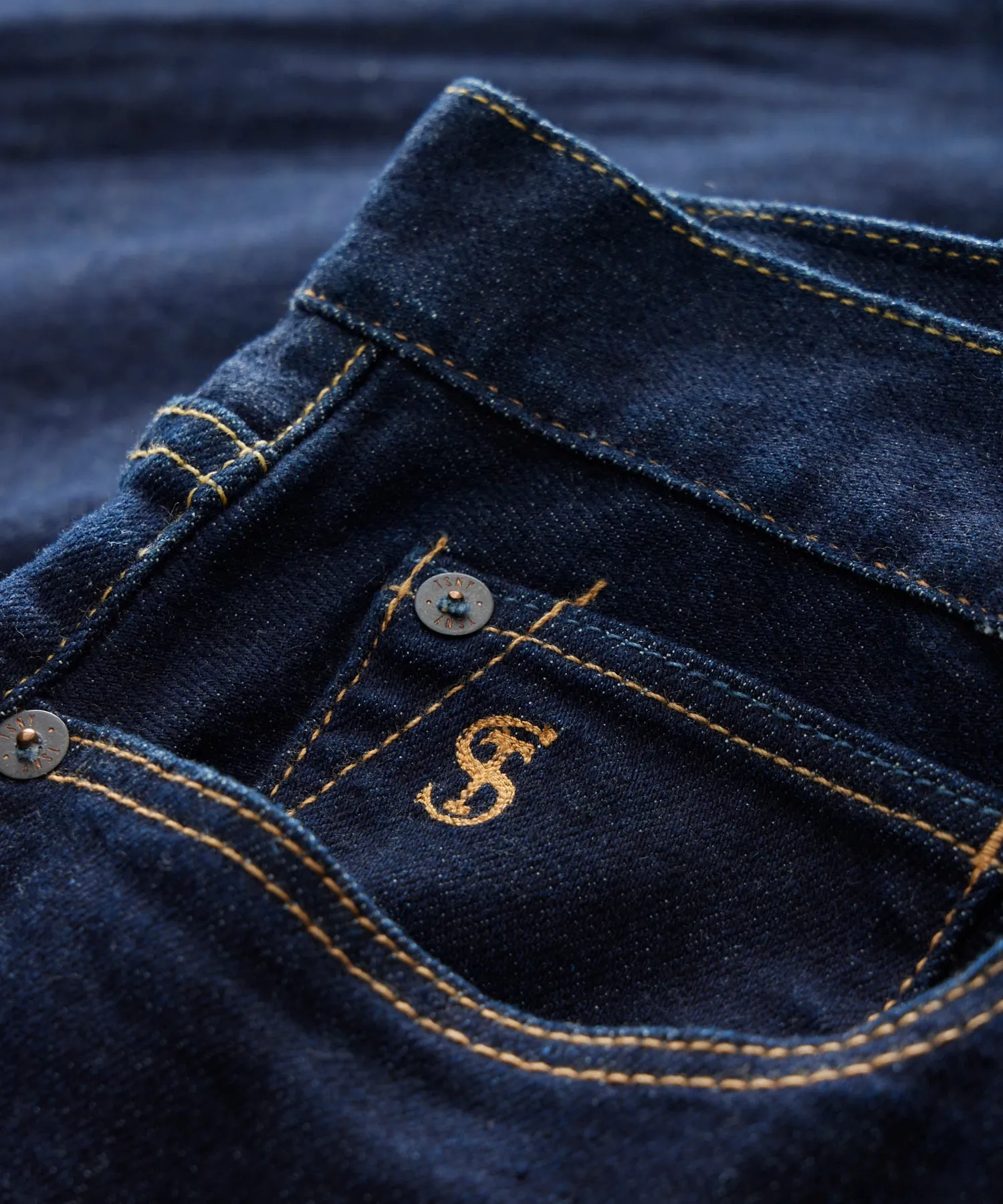 Slim Stretch Jean in Indigo Rinse