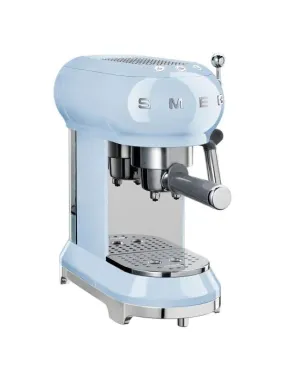 Smeg Coffee Machine Pastel Blue | ECF01PBUK