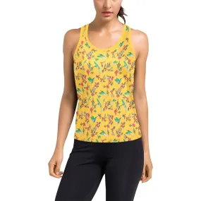 Swift Pastel Yellow Women's Racerback Tank Top