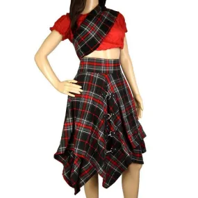 Tartan Pixie Skirt, Spirit of Bruce Tartan, Original by Highland Kilt Company