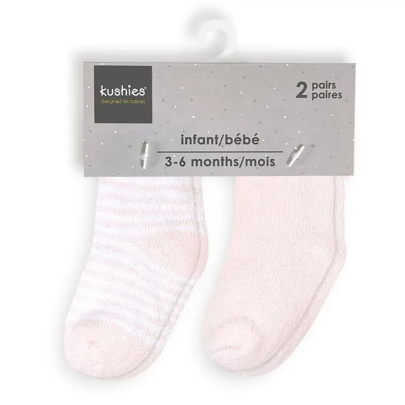 Terry 3-6 Months 2 Pack Socks