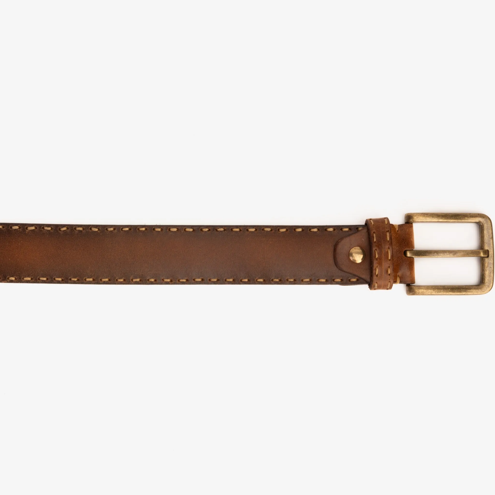 The Dakota Tan Leather Belt