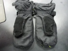 Used Spyder Mittens Black Ladies Small