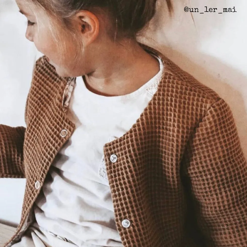 VIC Cardigan - Unisex 3-12Y - PDF Sewing Pattern