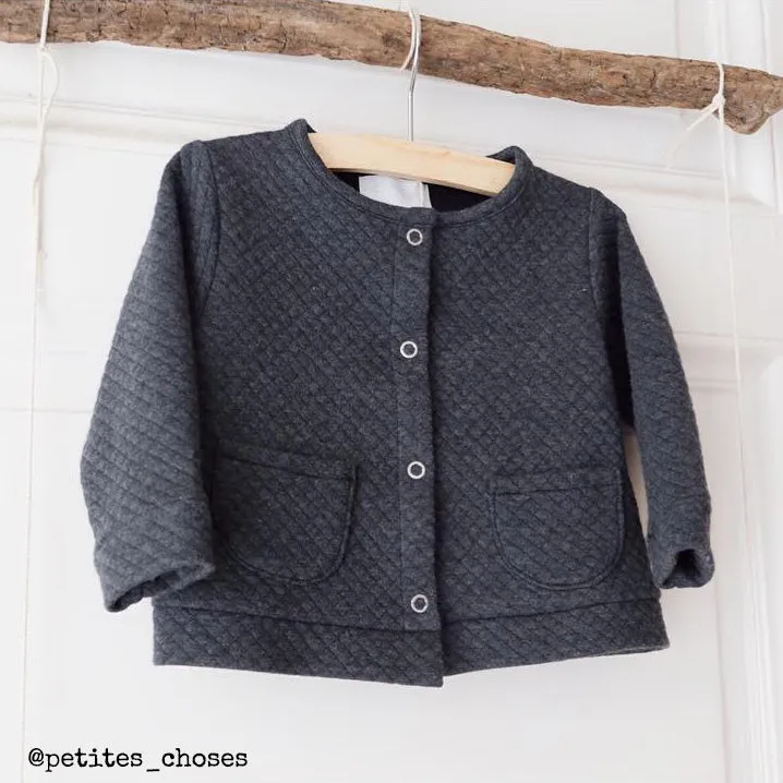 VIC Cardigan - Unisex 3-12Y - PDF Sewing Pattern