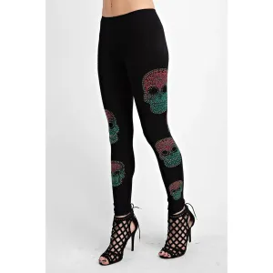 Vocal Women's Sugar Skull Leggings