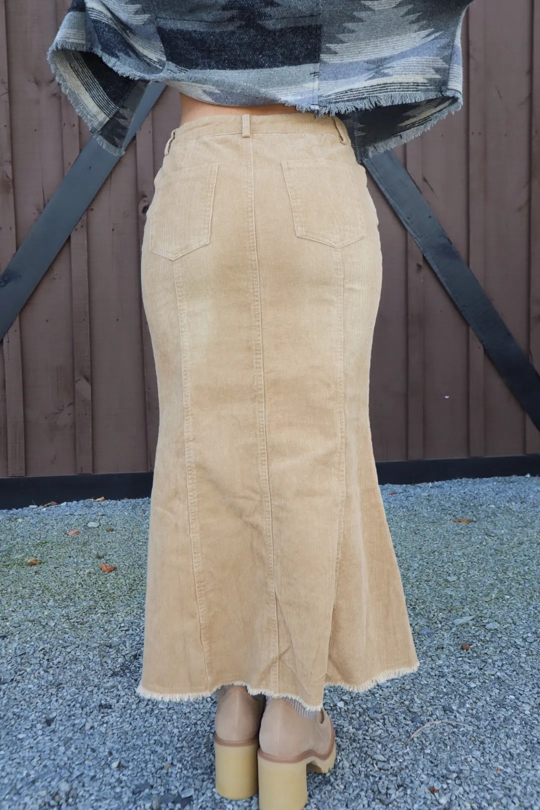 Warren Corduroy Maxi Skirt