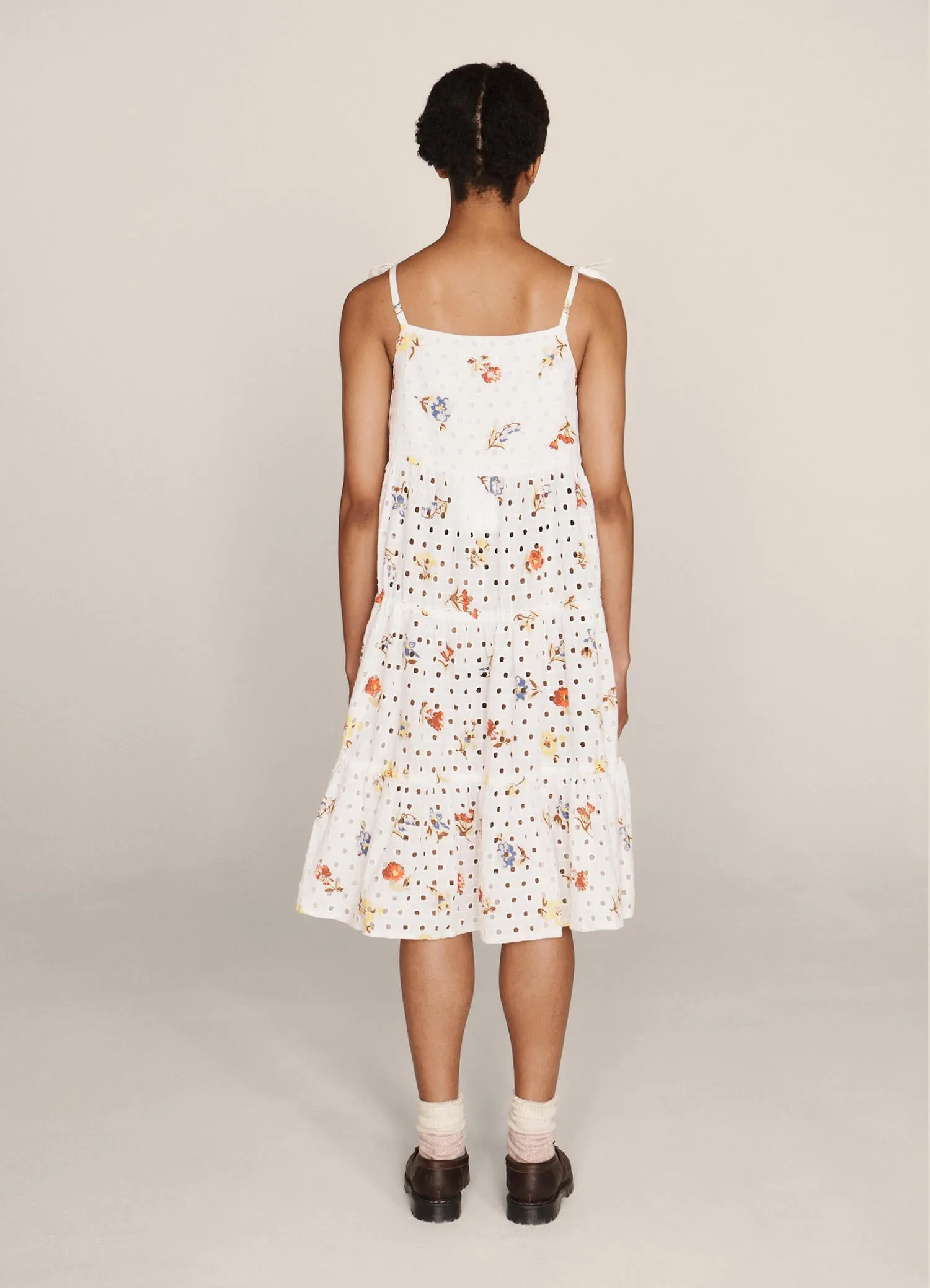 YMC Pamela Dress Yellow Floral Print