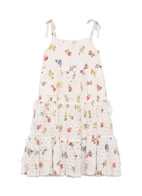 YMC Pamela Dress Yellow Floral Print