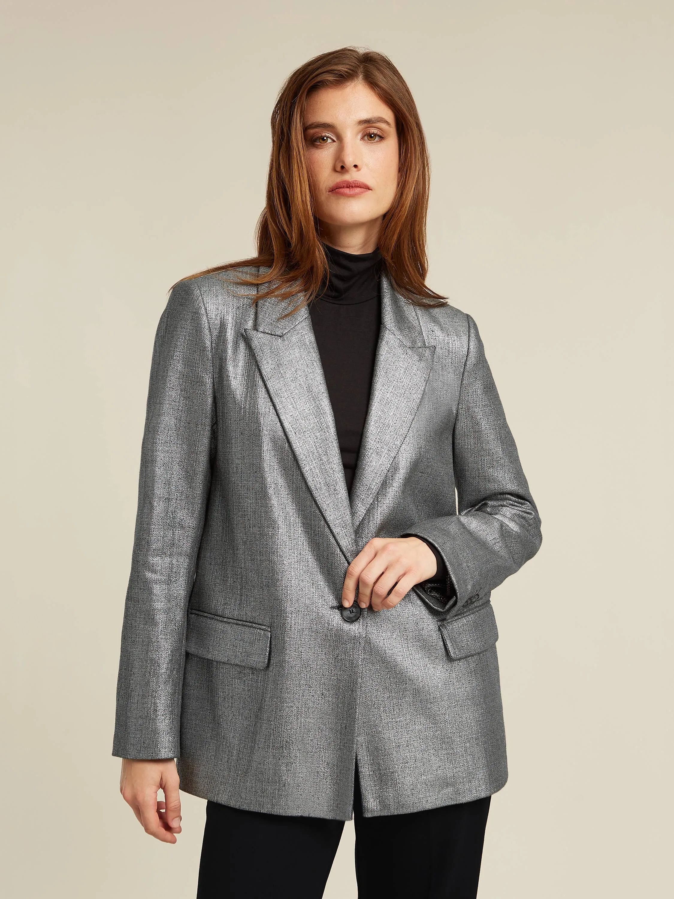 Yola blazer - Silver